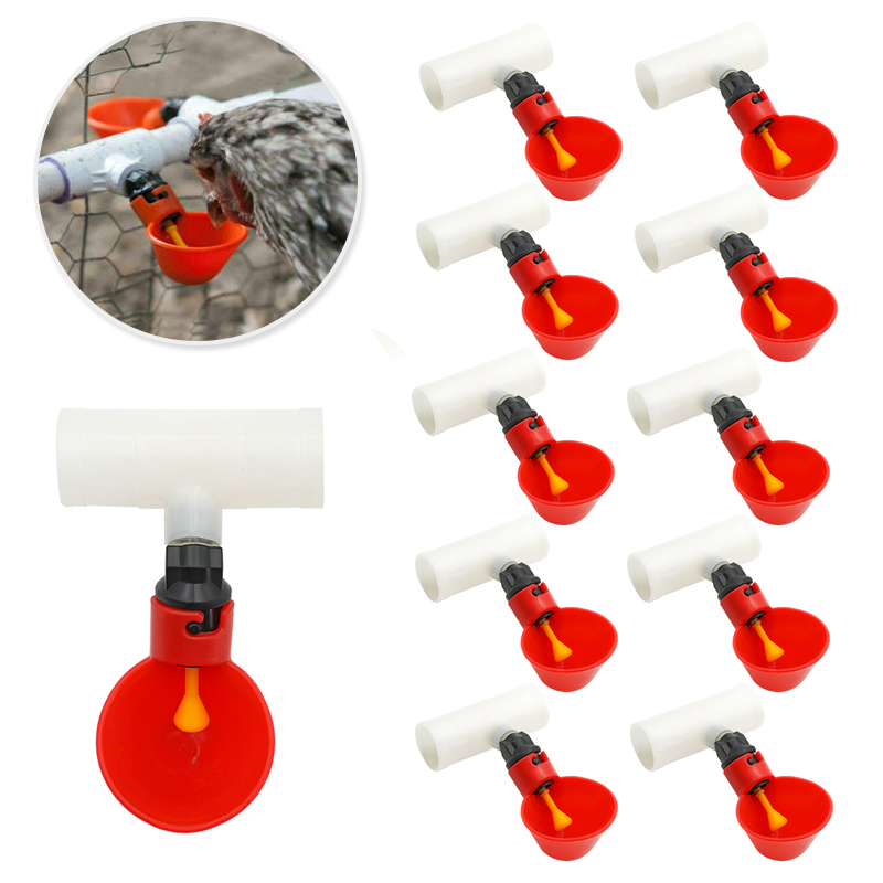 Chicken Nipple Drinker - 10 pçs automático frango codorna bebedor