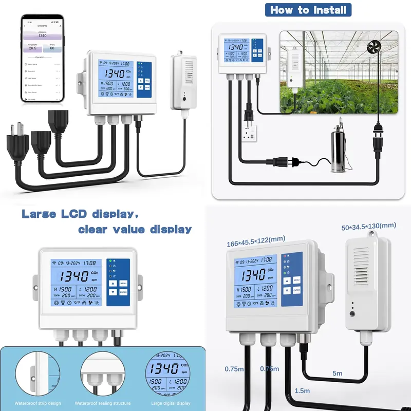 Agriculture Farming Vegetables - Controlador Climático Inteligente Wifi para Agricultura