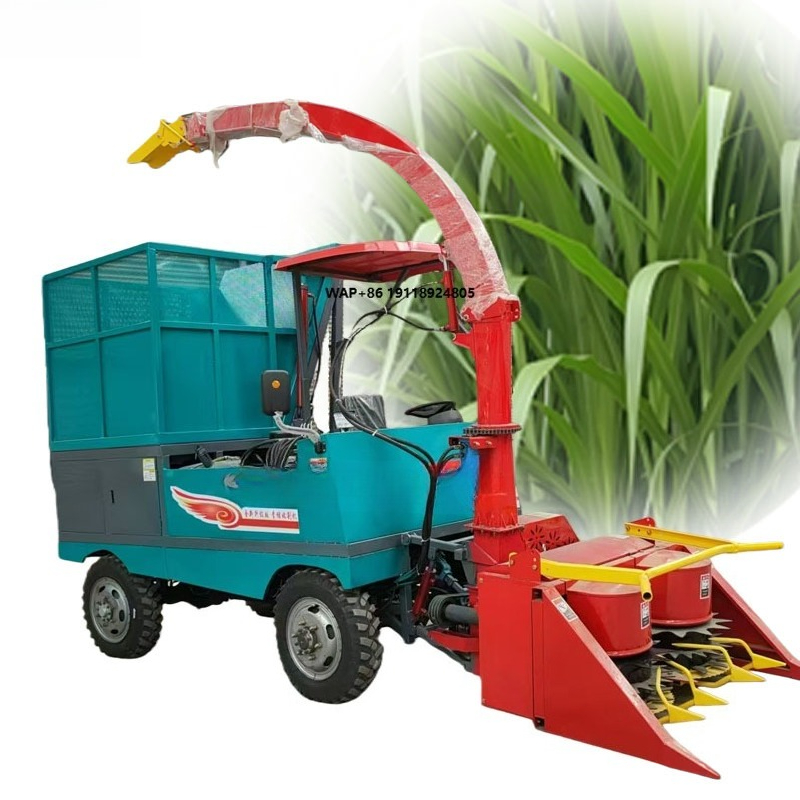 Agriculture Farming Usa - Colhedora de Silagem Agrícola com Esteira