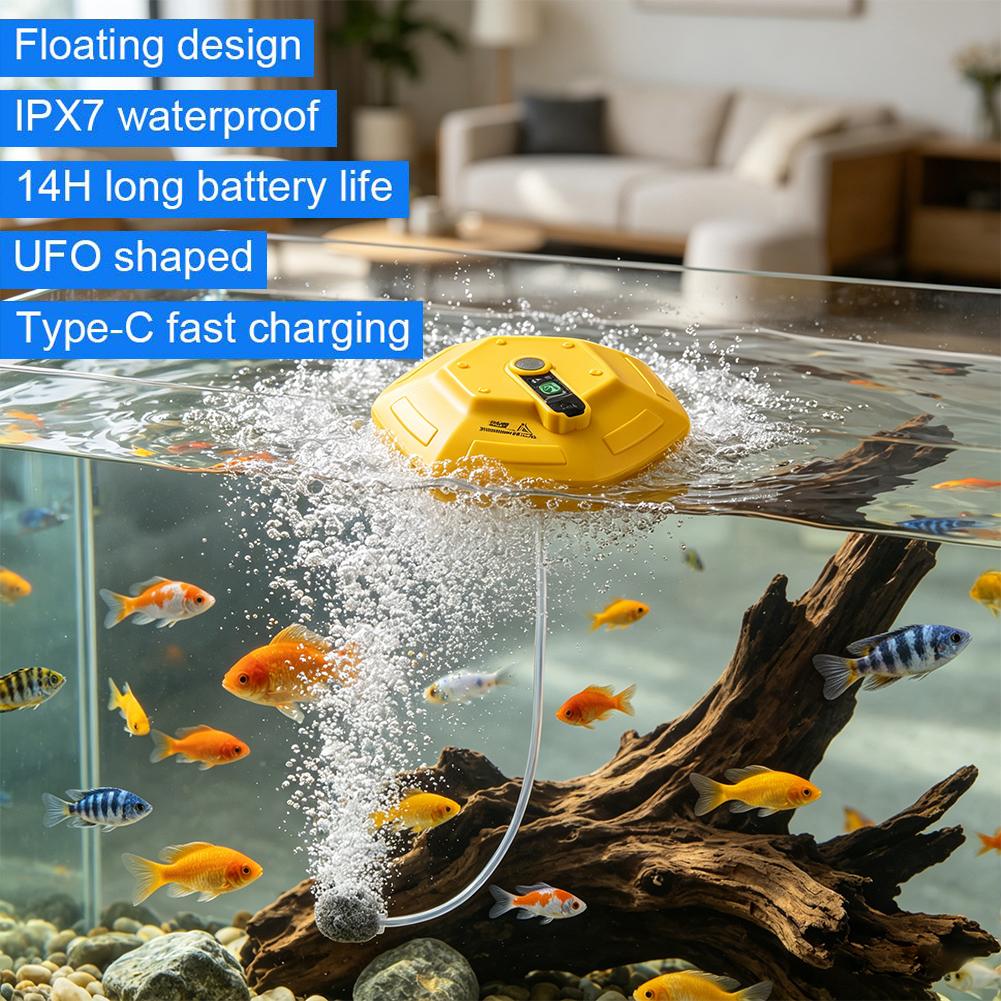 Bomba Aeradora Flutuante para  - Fish Pond Aerator avaliação e preço