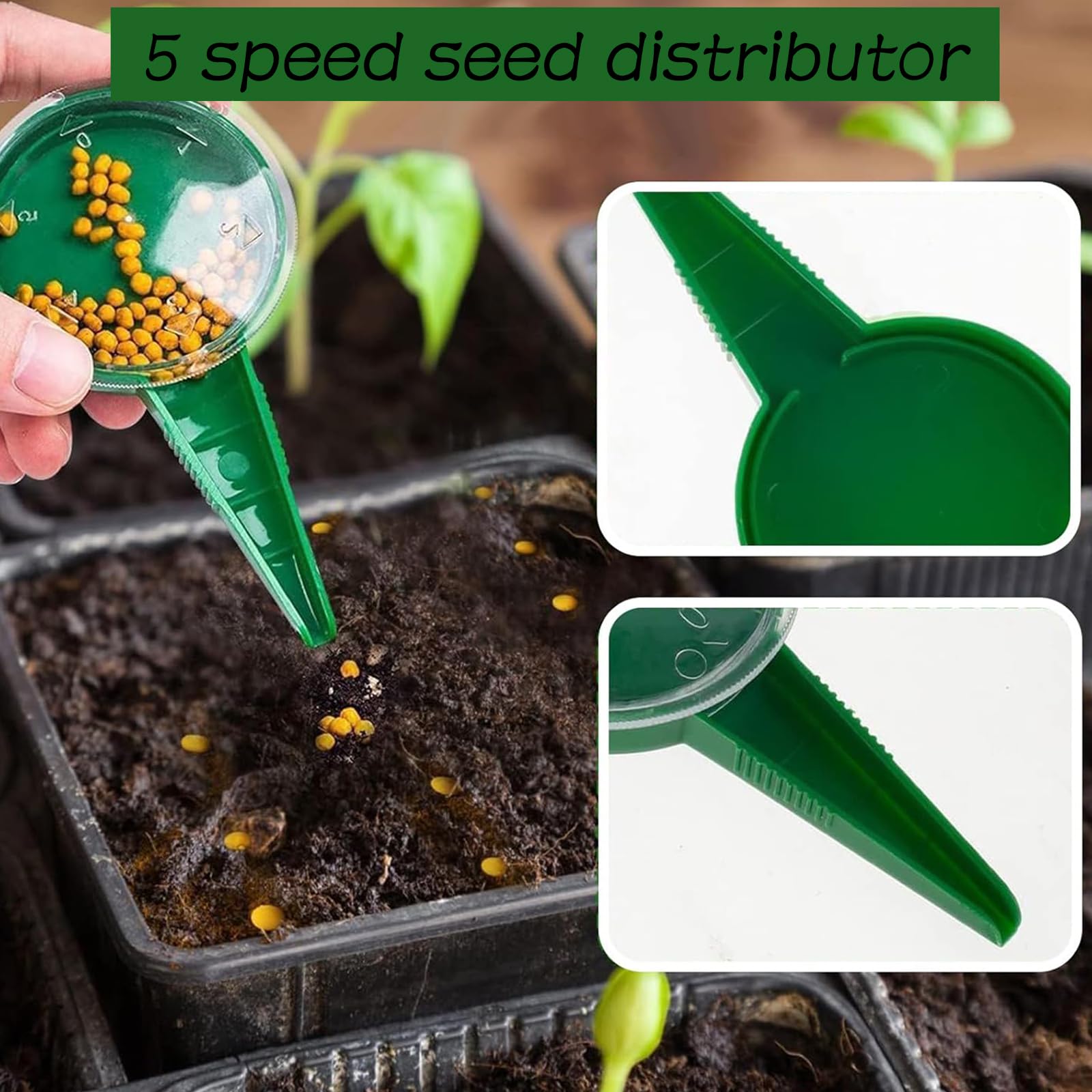 Para Decoração de Casa e Jardi - Seed Planter avaliação e preço