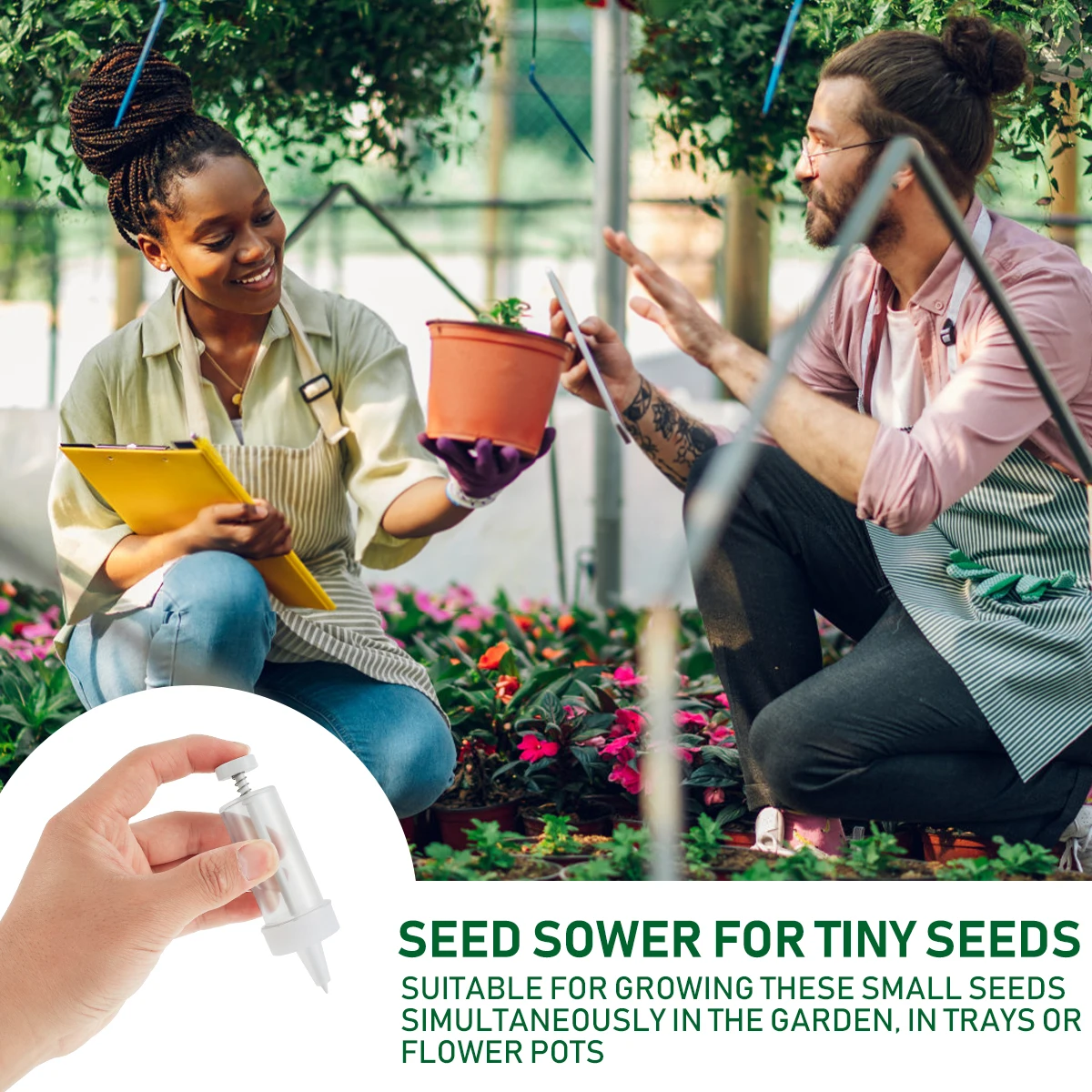 Mini dispensador de sementes d - Seed Planter avaliação e preço