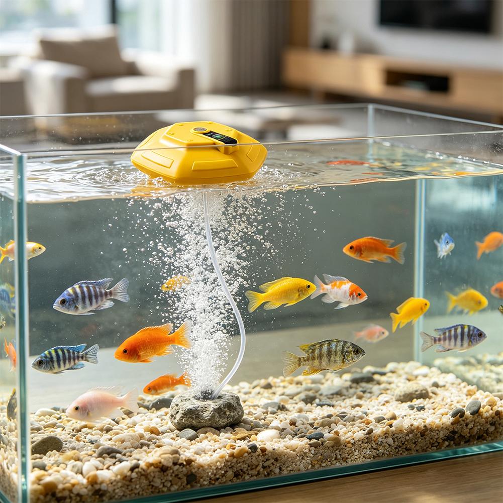 Bomba de Oxigênio Sem Fio Reca - Fish Pond Aerator avaliação e preço