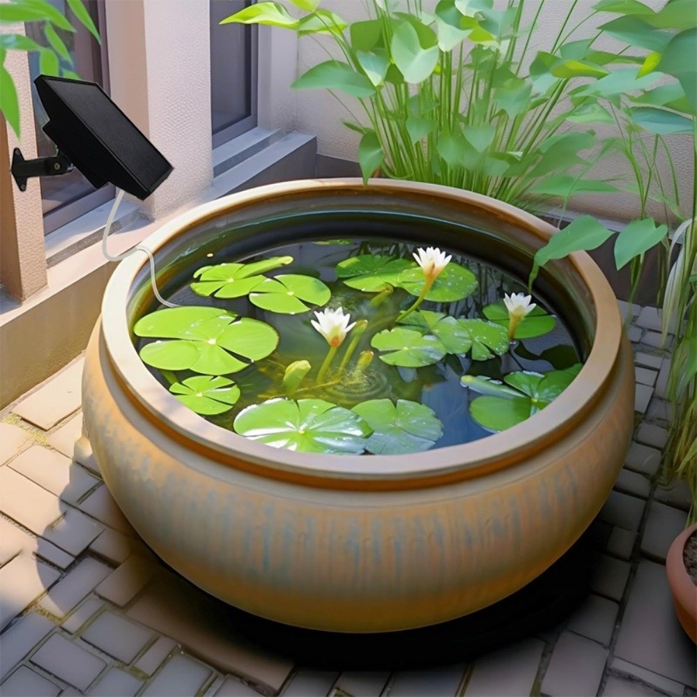 Bomba de oxigênio solar de bai - Fish Pond Aerator avaliação e preço