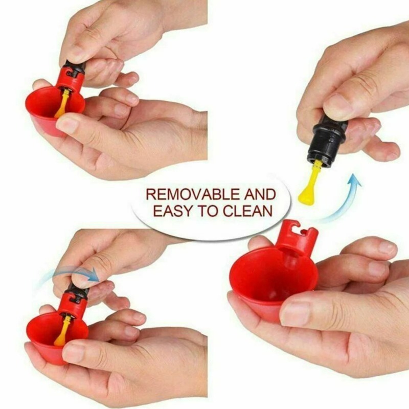 4 Peças Bebedouro Automático p - Chicken Nipple Drinker avaliação e preço