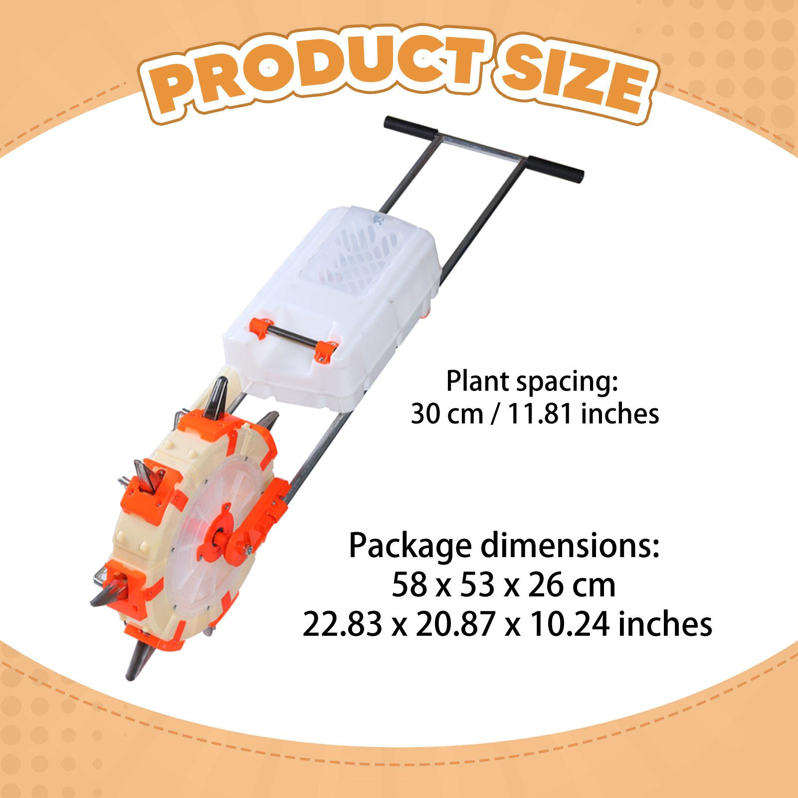 Semeador Manual com Adubador,  - Seed Planter avaliação e preço