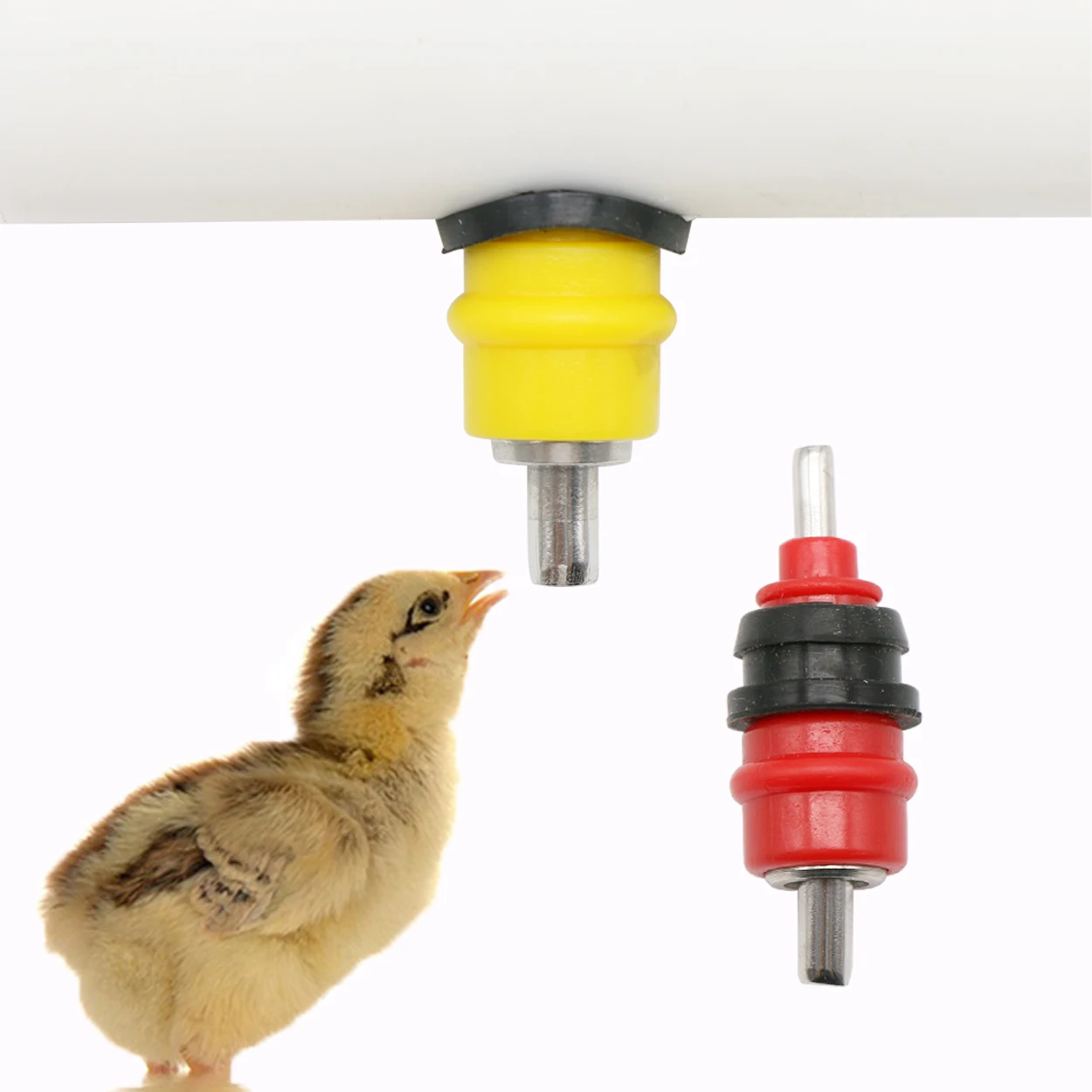 10 pçs codorna pombo pássaro w - Chicken Nipple Drinker avaliação e preço